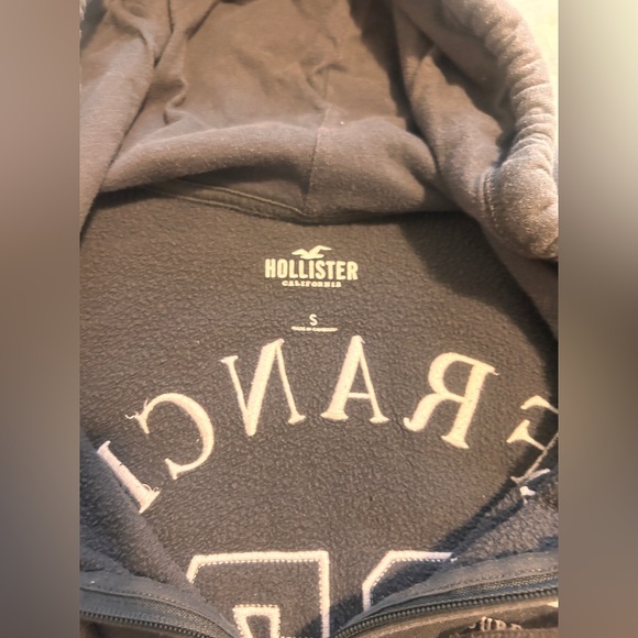 Hollister Dark Gray Hoodie - Picture 4 of 4